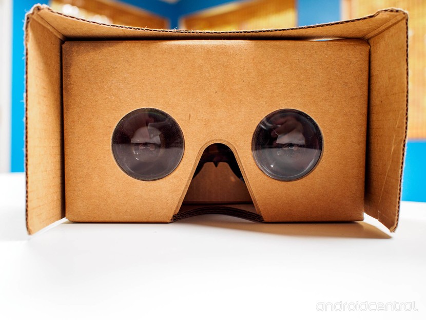 google cardboard front