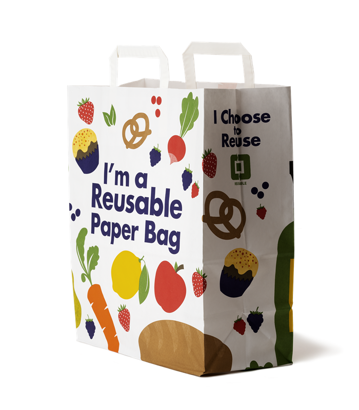 reusable paper bag